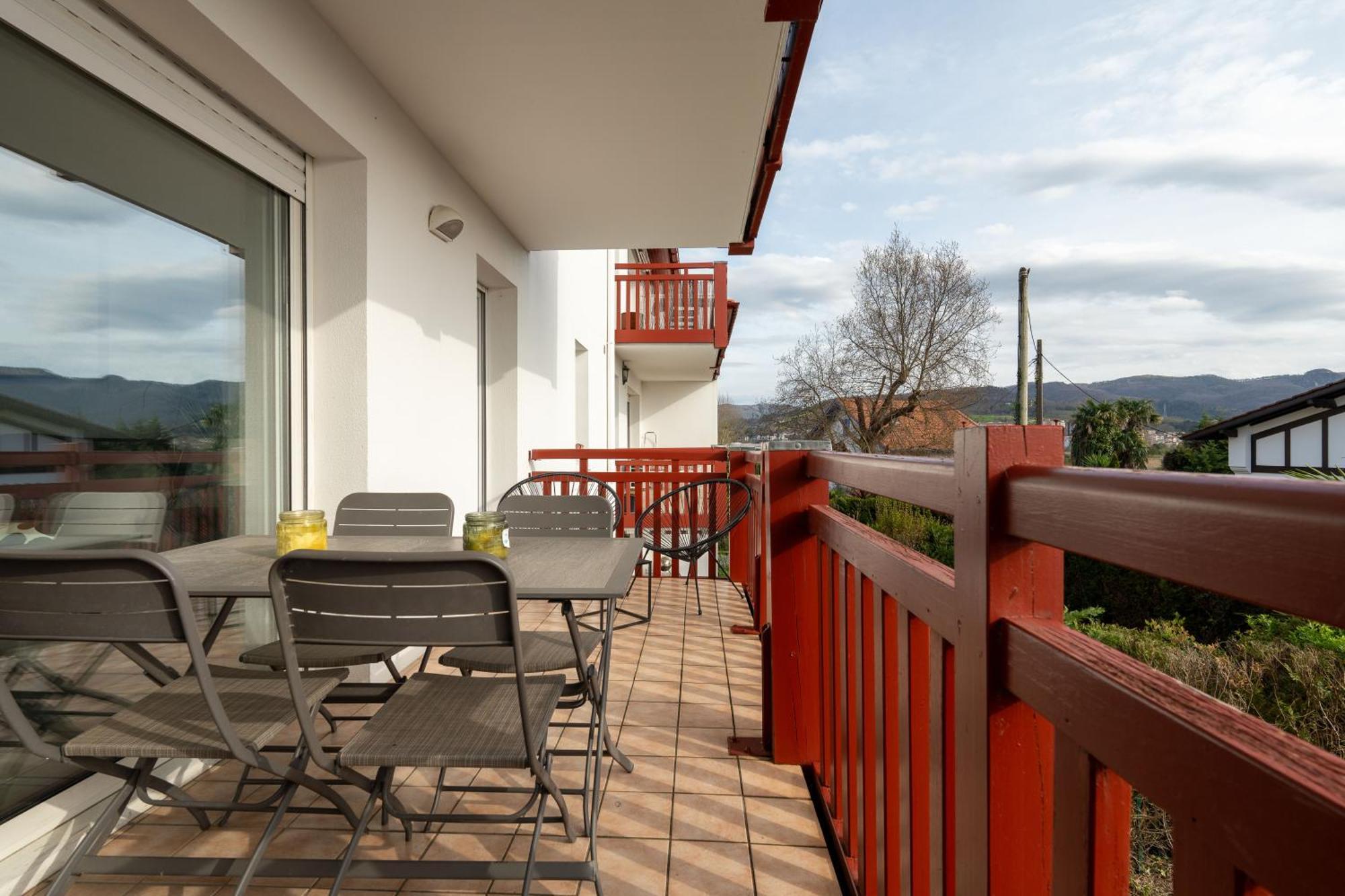 Atlantic Selection - Le Bidassoa - Avec Piscine Et Parking Hendaye Exteriör bild