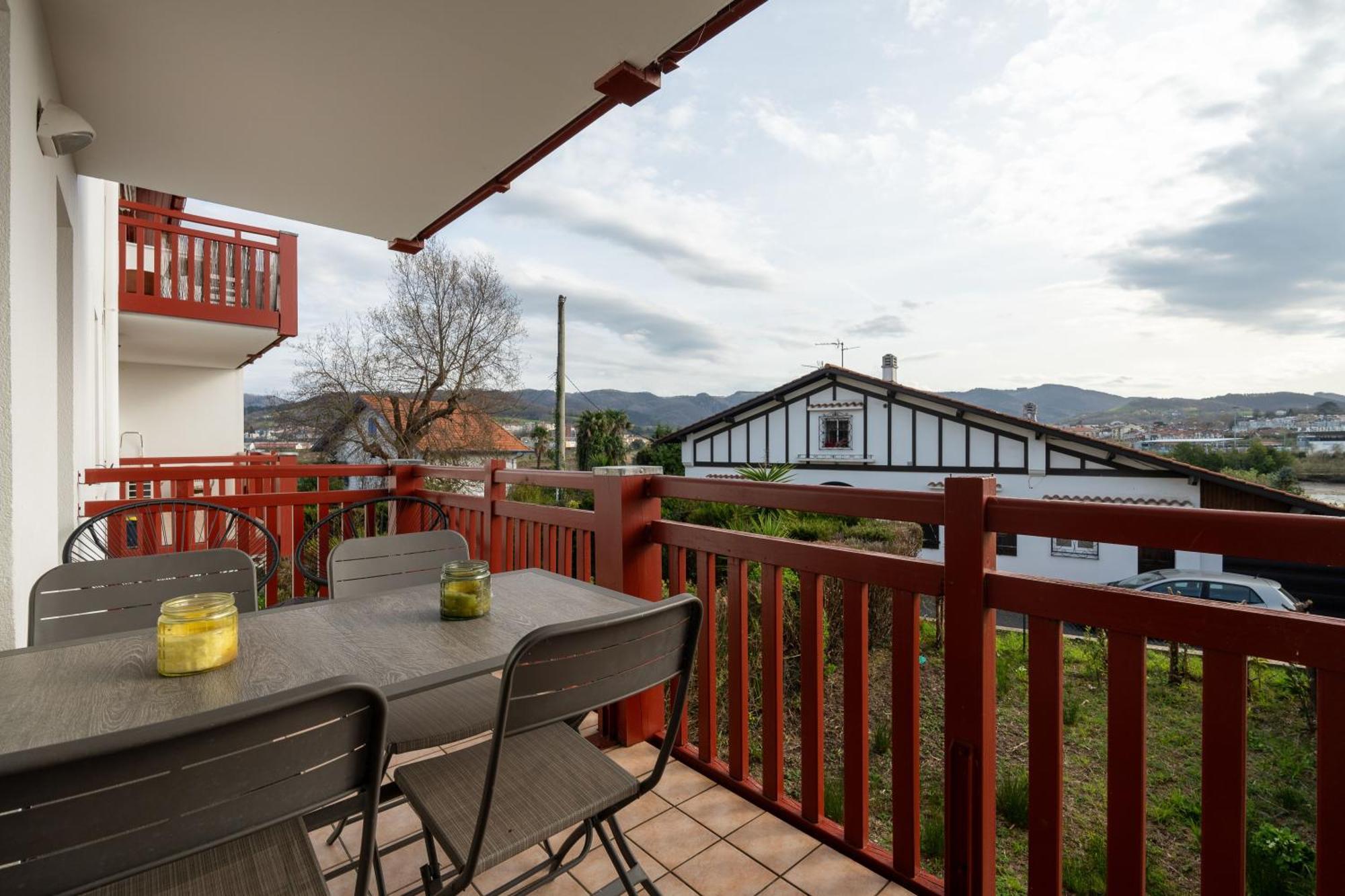 Atlantic Selection - Le Bidassoa - Avec Piscine Et Parking Hendaye Exteriör bild