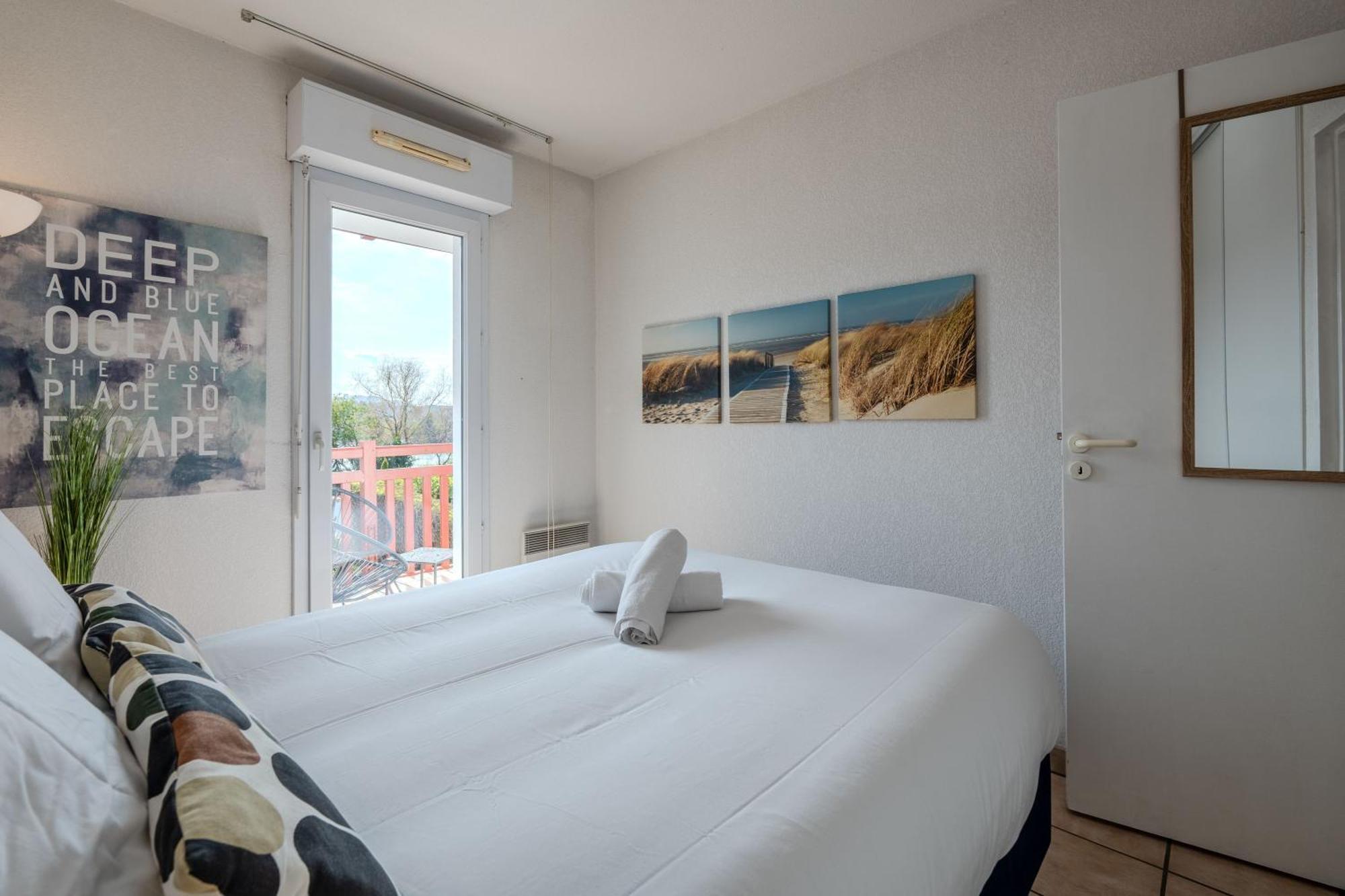 Atlantic Selection - Le Bidassoa - Avec Piscine Et Parking Hendaye Exteriör bild