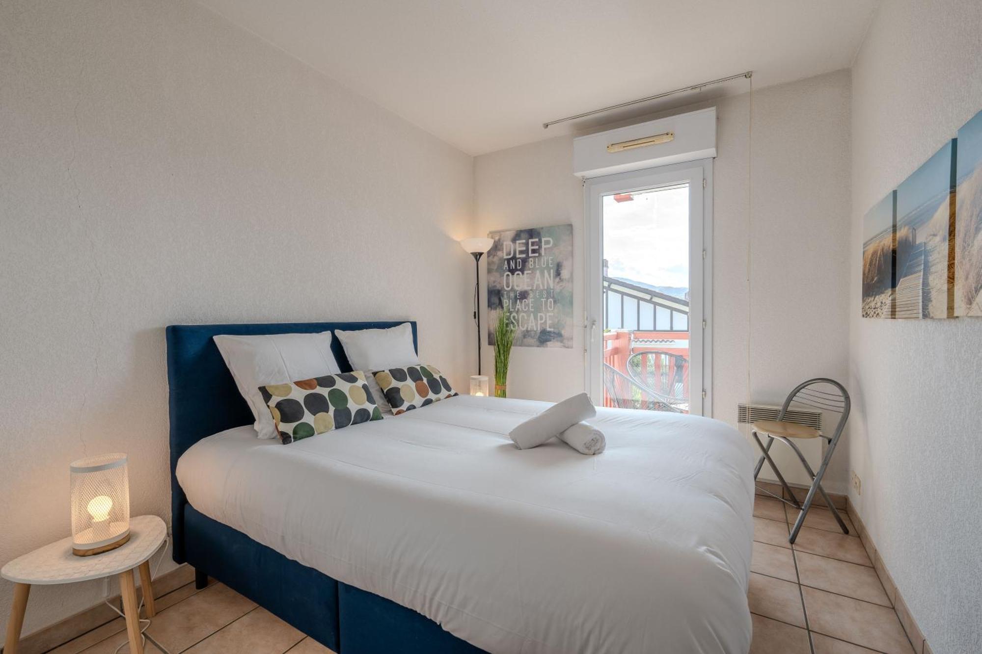Atlantic Selection - Le Bidassoa - Avec Piscine Et Parking Hendaye Exteriör bild